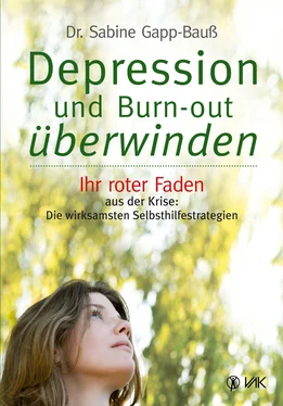 Dr. Sabine Gapp-Bauß Depression und Burn-out überwinden обложка книги