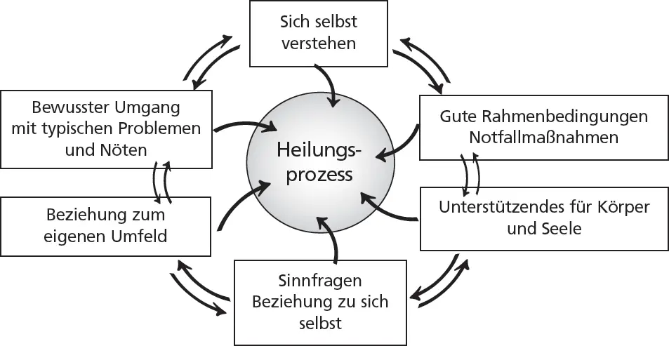 Selbsthilfefaktoren für den Heilungsprozess Um Ihnen also die Orientierung zu - фото 2