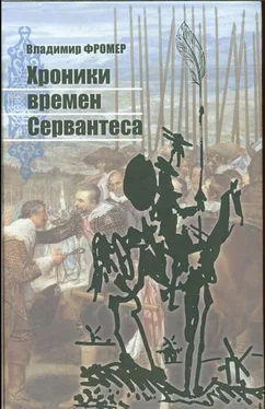 Владимир Фромер Хроники времен Сервантеса обложка книги