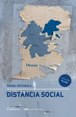 Daniel Matamala ﻿Distancia social обложка книги