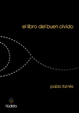 Pablo Farrés El libro del buen olvido обложка книги