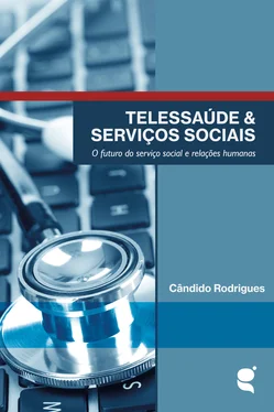 Candido Rodrigues Telessaúde e serviços sociais обложка книги