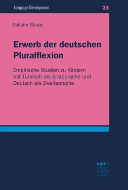 Gülsüm Günay Erwerb der deutschen Pluralflexion обложка книги