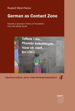 Russell West-Pavlov German as Contact Zone обложка книги