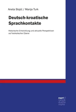 Aneta Stojic Deutsch-kroatische Sprachkontakte обложка книги