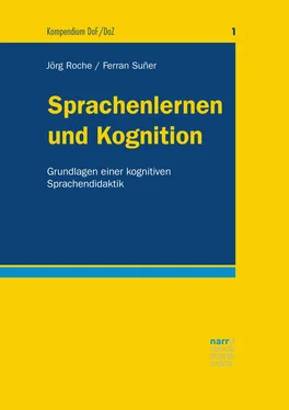 Jörg-Matthias Roche Sprachenlernen und Kognition обложка книги