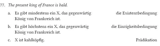 Dagegen zeigt die Verwendung des indefiniten Artikels lediglich an dass ein - фото 78