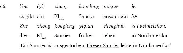 In der chinesischen Literatur werden NPn der nachstehenden Art auch als - фото 69
