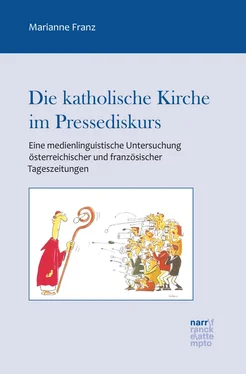 Marianne Franz Die katholische Kirche im Pressediskurs обложка книги