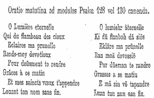 Abb 6 Auszug aus Daniel MARTINS Grammatica gallica abgedruckt in Carl - фото 8