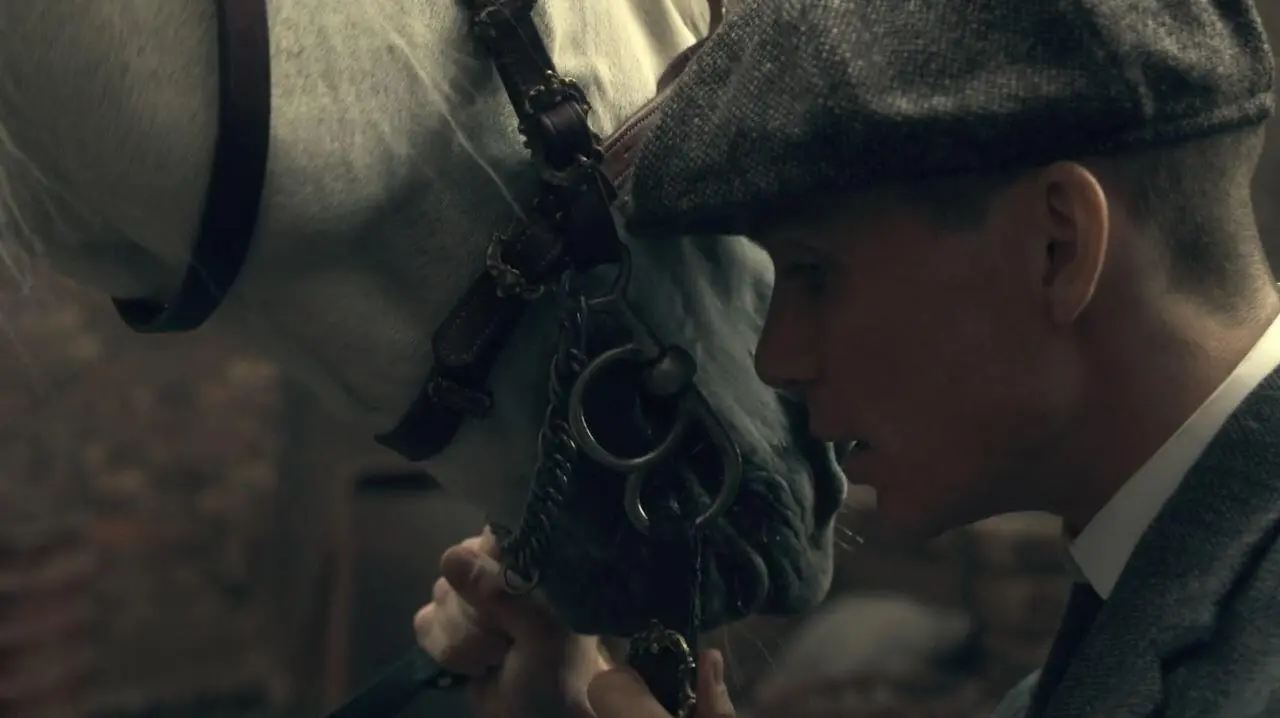 Fig 3 Thomas talks to his horse S1E2 0021 Thomas Gypsy half comes - фото 3