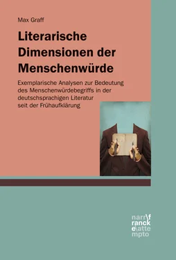 Max Graff Literarische Dimensionen der Menschenwürde обложка книги