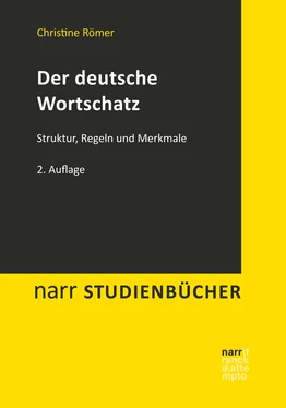 Christine Römer Der deutsche Wortschatz обложка книги