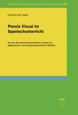 Dr. Victoria del Valle Luque Poesía Visual im Spanischunterricht обложка книги