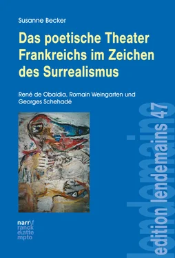 Susanne Becker Das poetische Theater Frankreichs im Zeichen des Surrealismus обложка книги