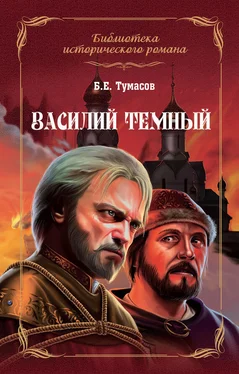 Борис Тумасов Василий Темный обложка книги