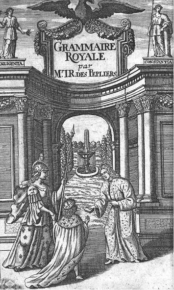 Abb 2 Des Pepliers Grammaire Royale Berlin Völcker 7 Auflage 1702 In - фото 4