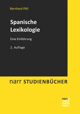 Bernhard Pöll Spanische Lexikologie обложка книги