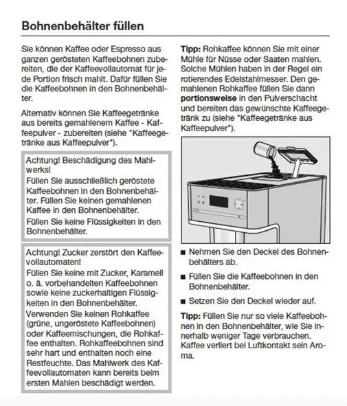 Abbildung 15 Gebrauchsanweisung Miele 2017 1 Nennen Sie die Gründe die für - фото 5