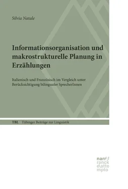Silvia Natale Informationsorganisation und makrostrukturelle Planung in Erzählungen обложка книги