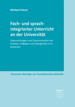 Michael Schart Fach- und sprachintegrierter Unterricht an der Universität обложка книги