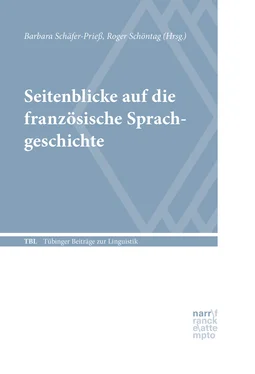 Неизвестный Автор Seitenblicke auf die französische Sprachgeschichte обложка книги