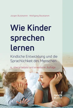 Wolfgang Butzkamm Wie Kinder sprechen lernen обложка книги