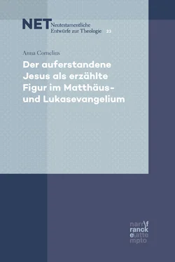 Anna Cornelius Der auferstandene Jesus als erzählte Figur im Matthäus- und Lukasevangelium обложка книги