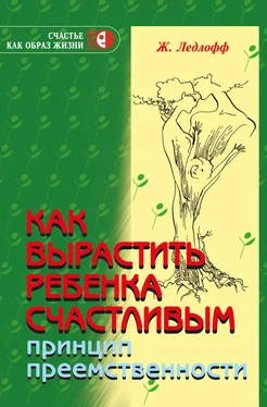 Жан Ледлофф Как вырастить ребенка счастливым. Принцип преемственности обложка книги