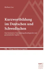 Barbara Lux - Kurzwortbildung im Deutschen und Schwedischen