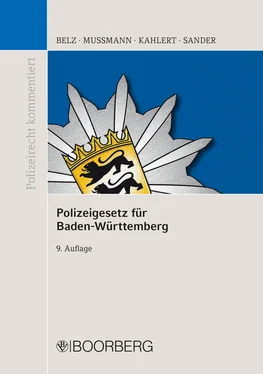 Reiner Belz Polizeigesetz für Baden-Württemberg обложка книги