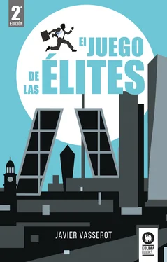 Javier Vasserot El juego de las élites обложка книги