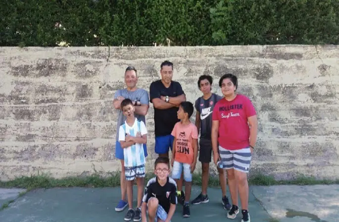 Animadores y huéspedes luego de un encuentro deportivo San Luis Argentina - фото 9