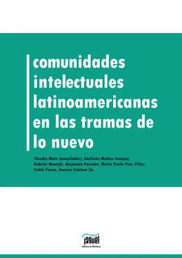 Claudio Maíz Comunidades intelectuales latinoamericanas en la trama de lo nuevo обложка книги
