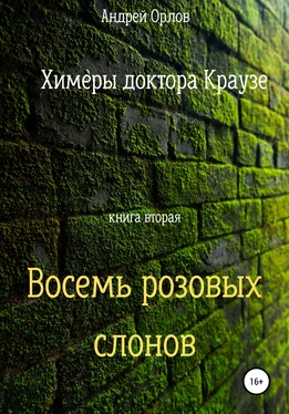 Андрей Орлов Восемь розовых слонов обложка книги