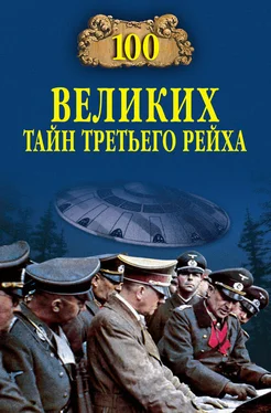 Василий Веденеев 100 великих тайн Третьего рейха обложка книги