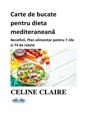 Celine Claire Carte De Bucate Pentru Dieta Mediteraneană обложка книги