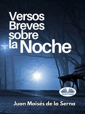 Juan Moisés De La Serna Versos Breves Sobre La Noche обложка книги