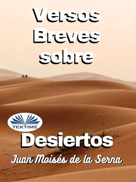 Juan Moisés De La Serna Versos Breves Sobre Desiertos обложка книги