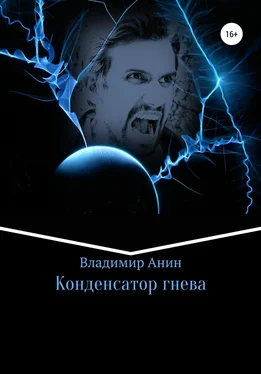 Владимир Анин Конденсатор гнева обложка книги