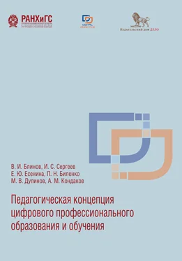 Александр Кондаков Педагогическая концепция цифрового профессионального образования и обучения обложка книги