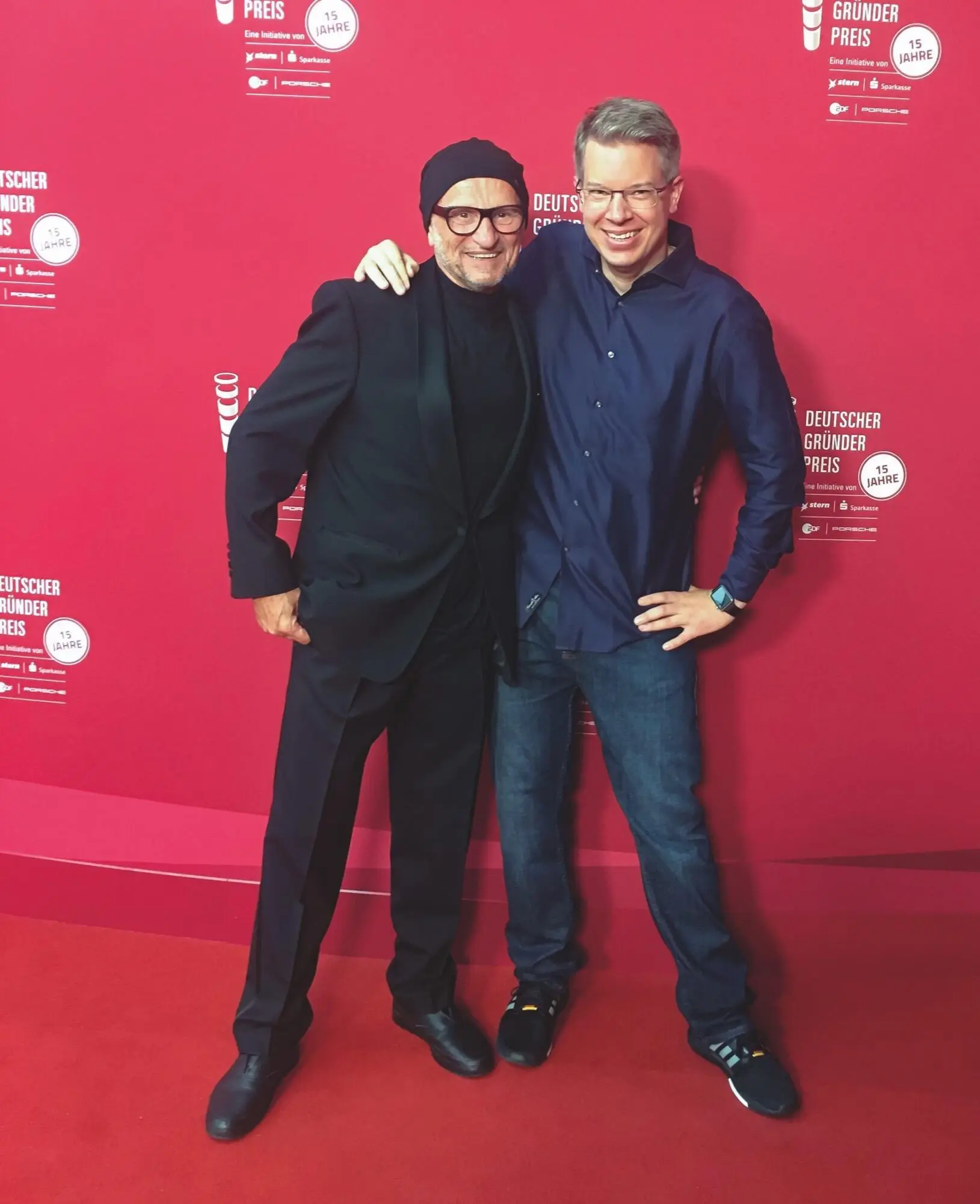 Mit Titus beim Deutschen Gründerpreis Doch Titus Dittmann war ein Hero und - фото 7