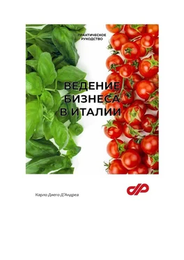 Карло Д'Андреа Ведение бизнеса в Италии обложка книги