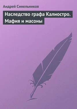 Андрей Синельников Наследство графа Калиостро. Мафия и масоны обложка книги