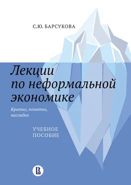 Светлана Барсукова Лекции по неформальной экономике: кратко, понятно, наглядно обложка книги