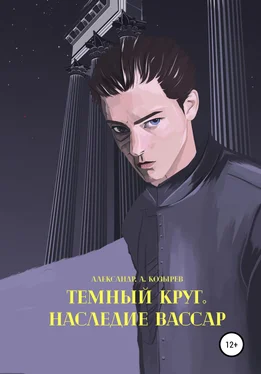 Александр Козырев Темный круг. Наследие Вассар обложка книги