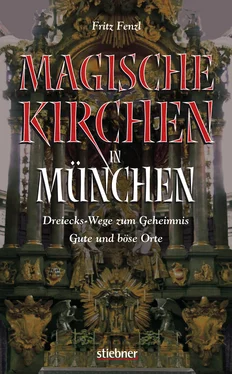 Fritz Fenzl Magische Kirchen in München обложка книги