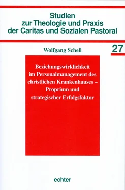 Wolfgang Schell Beziehungswirklichkeit im Personalmanagement des christlichen Krankenhauses - Proprium und strategischer Erfolgsfaktor обложка книги