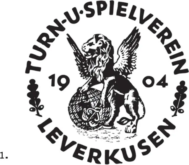 1 19041907 Da Bayer 04 Leverkusen von Mitarbeitern der Bayer AG gegründet - фото 41