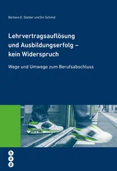 Barbara E Stalder - Lehrvertragsauflösung und Ausbildungserfolg - kein Widerspruch